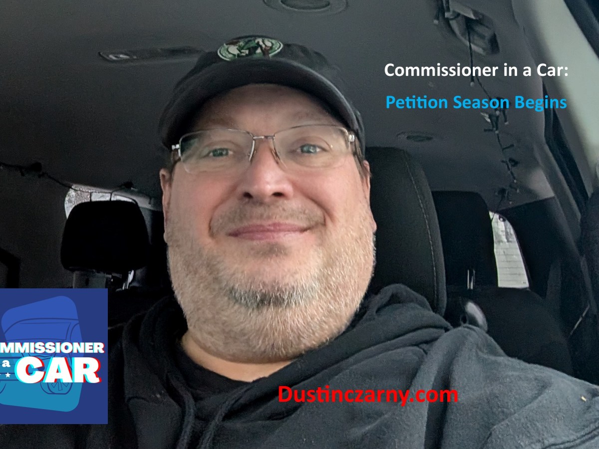 Commissioner in a Car: Petition Season&nbsp;Begins