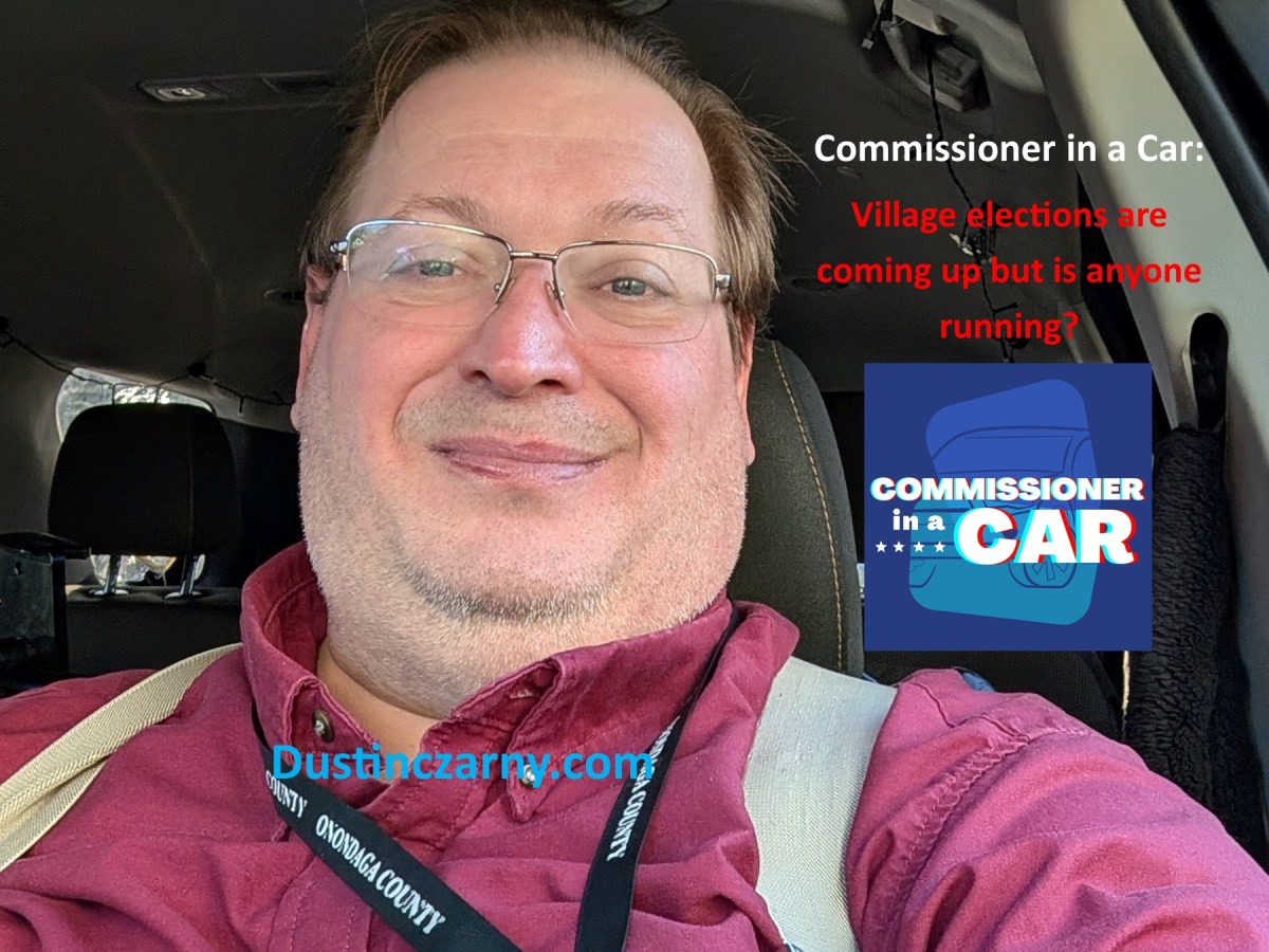 Commissioner in a Car: Village elections are coming up but is anyone&nbsp;running?