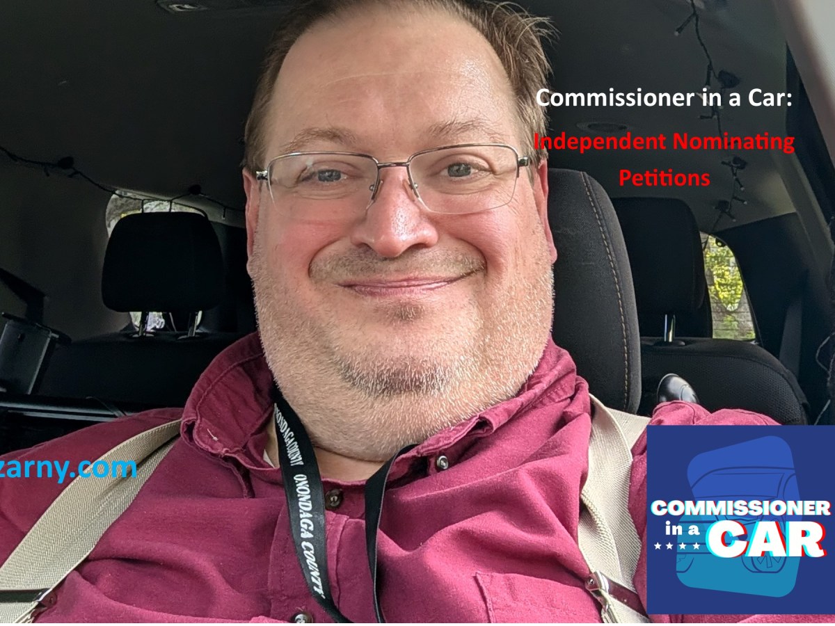 Commissioner in a Car: Independent Nominating&nbsp;Petitions.