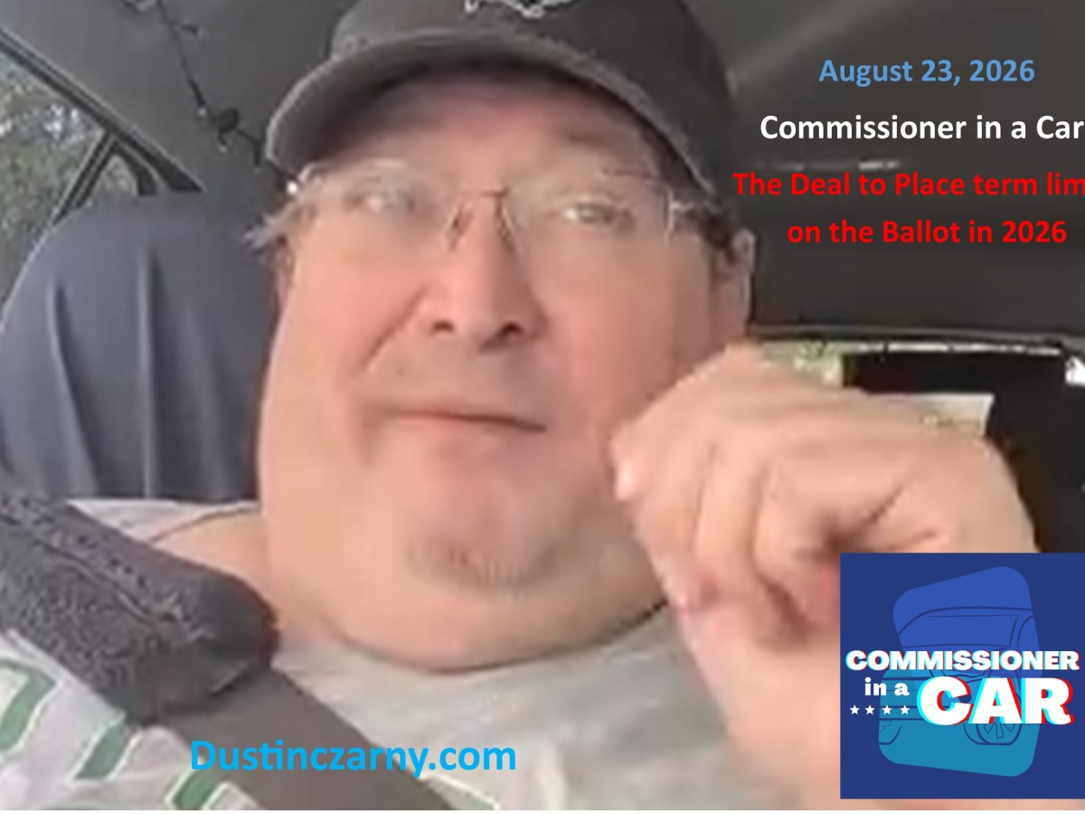 Commissioner in a Car: The Deal to Place Term Limits On the Ballot in&nbsp;2026.